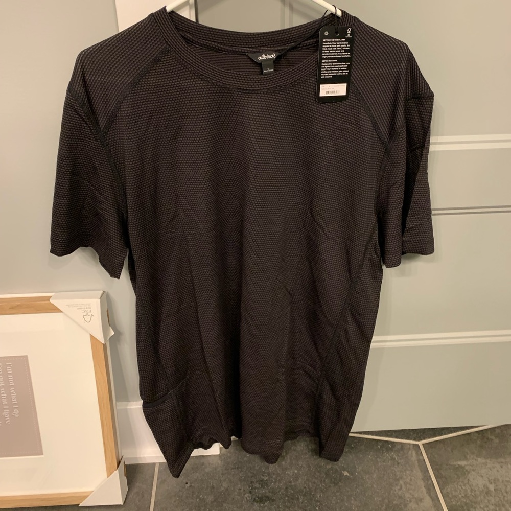 Allbirds natural run tee shirt brand new